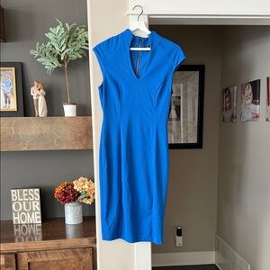 Alexia Admor Vibrant Blue Midi Dress